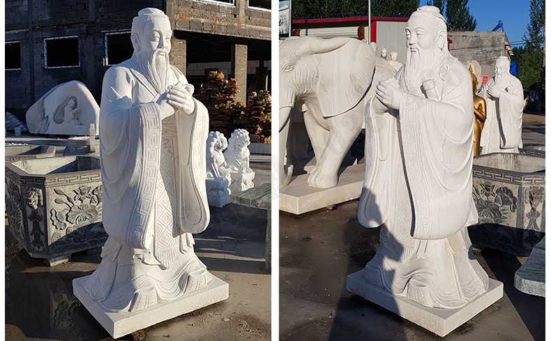 校園孔子像，學(xué)校孔子雕像，孔子景觀雕塑