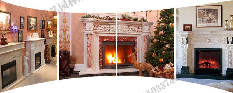 歐式壁爐架實(shí)景，大理石壁爐架定制，石雕壁爐架工廠